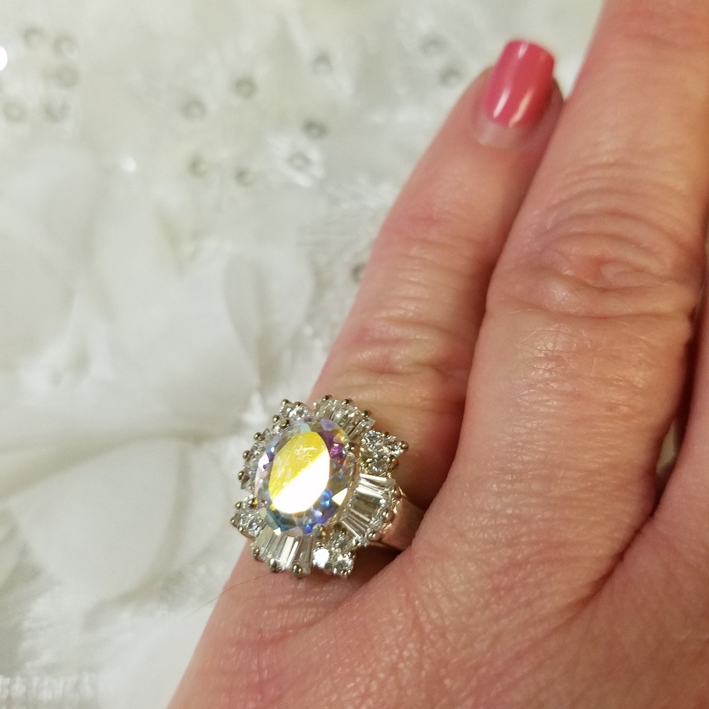 JD Mystic Topaz Ring